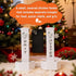2 Pack Chicken Grit and Oyster Shell Feeder, Hanging Wall Mount Chicken Feeder Combo, Waterproof ABS Automatic Gravity