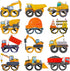 Hooqict Construction Party Favors 12 Pcs Construction Party Eyeglasses Dump Truck Excavator