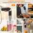 Electric Hand Blender Stick: 3-Angle Adjustable with Variable 21-Speed Control for Milkshakes | Smoothies | Soup |