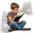 Cheer Collection Reading Pillow with Arms Portable Bed Pillow for Sitting Up