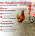 RentACoop Chicken Treat Dispenser Multi-Treat Enrichment Toy and Boredom Buster for Chickens, Easy Top-Fill