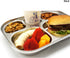Korean Stainless Steel Divided Plates by KS&E, BPA Free, 5 Compartment Plate Silver, Set of 2