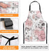 Britimes Apron for Home Kitchen Cooking, Baking, Gardening for Women Men with Pockets