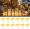 inpmrl 12 Pack LED Fairy Lights, 7ft 20 LED Battery Operated Silver Wire