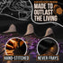 The Empress Tarot Card Tapestry (Black & White) - Gothic Halloween Home Decor Wall Hanging, Female Vampire (60" x 50")