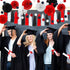 WILLBOND 29 Pcs Red and Black Decorations, Mouse Paper Decoration Fan Pom Pom for Graduation Birthday
