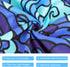 41x 35in Queenshin Surf Poncho Wearable Waves Towel Adult Hooded Beach Towel Microfiber Absorbent Quick Dry Changing