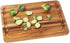 Lipper International 7215 Teak Wood Edge Grain Kitchen Cutting and Serving Board, Small, 12" x 9" x 5/8" by Lipper International