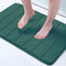 Buganda Memory Foam Bath Mat Rug, 24" x 16", Ultra Soft Non-Slip Water Absorbent Machine Washable Bath Rug