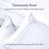 California Design Den Standard Queen Pillowcase Set, 400 Thread Count, 100% Cotton, Set of 2, Bright White