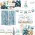 HYCSANBAO 2nd 2 Chugga Chugga Two Two Birthday Decotations, Train Birthday Party Supplies, Second Bday Decotation