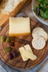 Ironwood Gourmet 28686 Round Dorset Cheese and Charcuterie Paddle