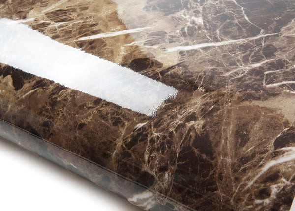 ROSEROSA Peel and Stick PVC Faux Marble Wallpaper, Self-Adhesive Covering for Counter Top Shelf Liner PGS4020