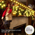 echosari Battery Operated Star String Lights, 158IN with Auto Timer, 8 Modes for Kid Room, Party, Wedding Décor (Warm