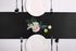 5-Pack Satin Table Runner Black, 12 x 108 inches Long, Table Runners for Wedding, Birthday Parties, Banquets