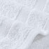 12 Pack 600 100% 12x12 Inches Wealuxe White Washcloths - GSM Ring-Spun Cotton Wash Cloths for Showering, Highly