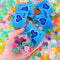 220 pcs Mini Resin Animals Blind Bags, Luminous Mini Resin Animal Figurines