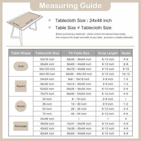 24 48 Inch Wolkemer Small Rectangle Tablecloth Elegant White Lace Jacquard Side Coffee Table Tablecloth Dining Table