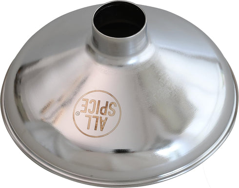 AllSpice Spice Funnel, Metal Stainless Steel 18/8 (1" Bottom)