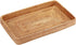 Hipiwe Rattan Serving Tray Large Wicker Storage Basket Tray for Organizing Rectangular Decorative