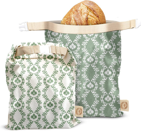 Cozy Bread Reusable Bread Bag Set for Home Bakers | USA Brand