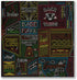 Neon Neighborhood Map of Chicago Poster, Chicago Gift and Wall Art