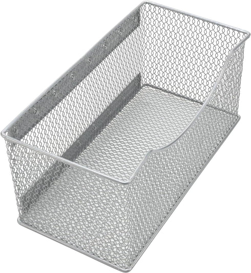 YBM HOME Magnetic Basket Storage Organizer with 16 Strong Magnets for Metal Desk, Fridge, Wall Locker