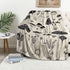 JIASTGO Cozy 40''X50'' Mushroom Throw Blanket Soft Warm Mushrooms Blankets Fuzzy Plush Fleece Mushroom Blanket Gifts