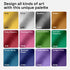 12 1mm ARTISTRO Metallic Paint Pens for Glass Marking, Rock Painting, Ceramic, Wood, Fabric, Scrapbooking, DIY Craft