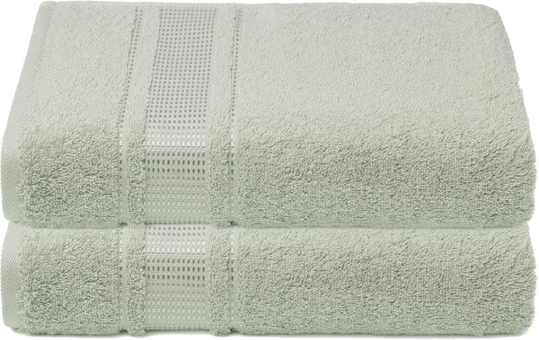 Melissa Linen, 2 Pack Bath Towels 100% Turkish Cotton Towels for Bathroom,