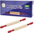 7.5 Inch (Pack 6) 7.5" (Pack 6) The Dreidel Company Mini Rolling of Rolling Pin for Play Dough - Wood Kids Rolling Pin
