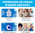 Ice Cream Maker Machine for Kids – 1.2 Quart Penguin Electric Ice Cream Maker, Best Countertop Machine for Families