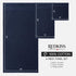 Set 6 Sets 2 2 2 650GSM REDKISS Navy Towels Piece Cotton Towel with Bath Towels, Hand, Washcloths, Hotel Quality, Soft