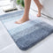 OLANLY Luxury Bathroom Rug Mat 24x16 - Extra Soft Absorbent Non-Slip Polyester Bath Rugs for Bathroom Floor