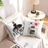 Black White Decorative Pillow Covers 18X18, Set of 2 Pink Fashion Girls Gold Perfume Cute Sofa Couch Covers