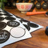 AllSpice 70 Black Water Resistant Round Spice Jar Labels Set 1.5" for Penzeys and AllSpice Jars
