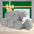 6PC (13"x13") 100% Set, VOOVA & MOVAS Grey Washcloths - Cotton | Lightweight | Thick | Quick Dry | Soft | Absorbent