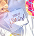 Cocktail Paper Napkins - Fancy Printed Napkins with ''Drink Up B!tches'' in Rose Gold Foil Letters - Beverage Napkins,