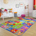 3x5 Kids Rug for Playroom Classroom, ABC Alphabet Numbers Play Toddlers Rugs, Learning Educational Bedroom Floor Mat