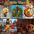 Mulled Wine Spices Kit, Mulling Spices for Apple Cider with Cinnamon, Orange Slices, Star Anise, Cloves, Raisins, Gifts