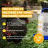 5L, Stromberg's Poultry Drinker Blue Chicken Emoji Poultry Waterer, Heavy Duty UV-Resistant Plastic, Easy to Fill