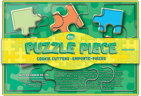 Fox Run Cookie Cutter Set, Puzzle Pieces