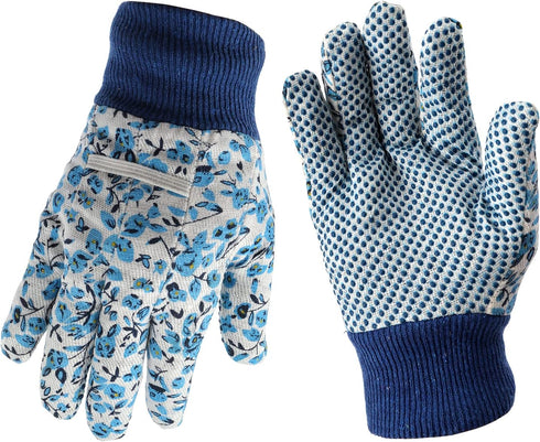 Yopay 6 Pairs Gardening Gloves for Women, Soft Jersey Cotton Working Gloves for Men, Planting and Fishing