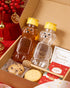 ZILAMGOO 2 8Oz (8 oz/ 2pcs) Pcs Plastic Bear Honey Bottle Cup with Yellow Flip Top Lid Bear Shaped Jar Honey Squeeze