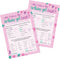 DISTINCTIVS 5x7 Birthday Girl Best Cards, 10 Count - Sleepover Games, How Well Do You Know Her