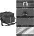 Toaster Storage Bag - Dark Grey, Compatible with 4 Slice Toasters, Portable Storage Bag with Zipper for Extra