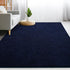 Large 4x6 Feet Ultra Soft Navy Blue Area Rugs, Thickened Memory Foam Indoor Minimalist Carpets for Living Room Bedroom