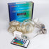 300 16 4 HOME LIGHTING Window Curtain String Lights, LED RGB Colors Changing Fairy Lights, Modes with Remote, USB