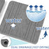 Lyxel 3PCS Countertop Counter Trays,8 4inch 4 4inch Water Absorbing Stone Tray, DryingNeat Diatomite Stone Sink Tray