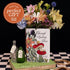 Steel Mill & Co Original Book-Shaped Decorative Vase, Ceramic Vases for Home Decor, Cute Bookshelf Decor, Unique Vase